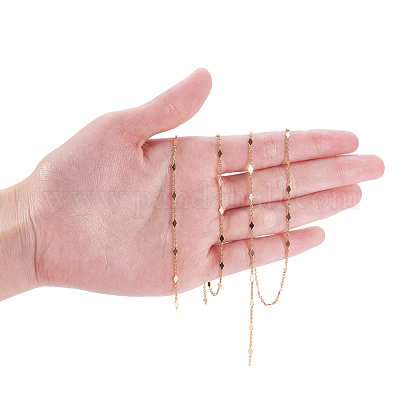Brass Link Chains&nbsp;CHC-T007-01G-1