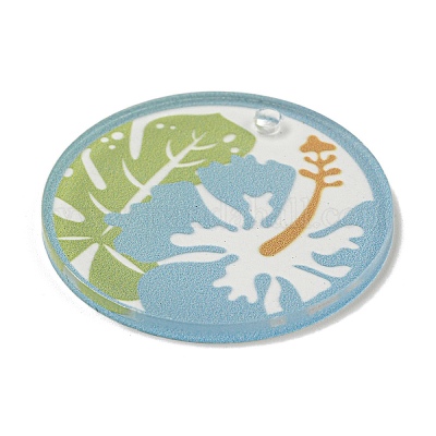 Opaque Acrylic Pendants&nbsp;BACR-C001-01C-1