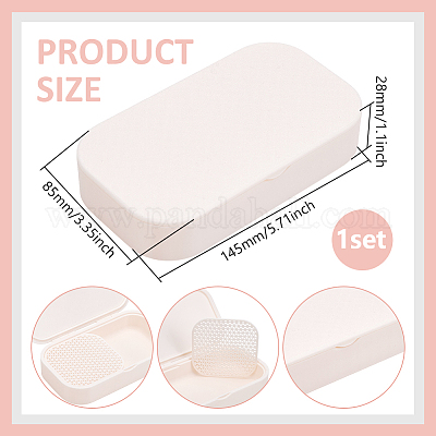 PLA Polymer Clay Separating Powder Storage Box&nbsp;AJEW-WH0481-96-1