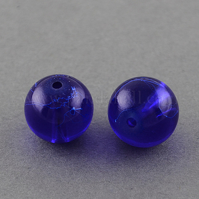 Drawbench Transparent Glass Beads Strands&nbsp;X-GLAD-Q012-6mm-22-1
