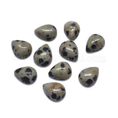 Natural Dalmatian Jasper Cabochons&nbsp;G-O175-22-11-1