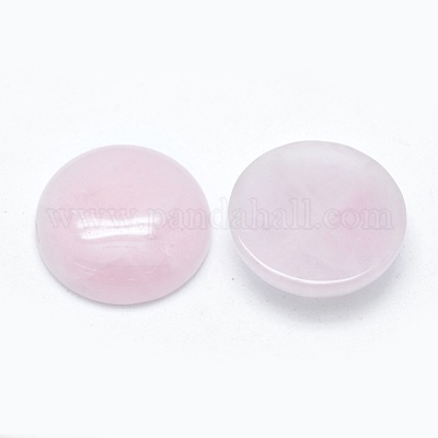 Natural Rose Quartz Cabochons&nbsp;G-E492-A-11-1