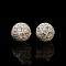 Natural Dalmatian Jasper Display Decorations, Home Office Decoration, Round, 40mm
