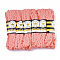 Polypropylene Fiber Ribbons, Wave Shape, Light Coral, 7~8mm, 15yard/bundle, 6bundles/bag