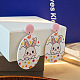 Easter Acrylic Dangle Stud Earrings&nbsp;FS-WG1C5A1-02-1
