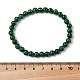 Synthetic Malachite(Dyed) Bead Stretch Bracelets&nbsp;BJEW-K212-A-031-3