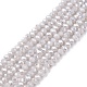 Electroplate Glass Beads Strands&nbsp;EGLA-A044-P1mm-B19-1