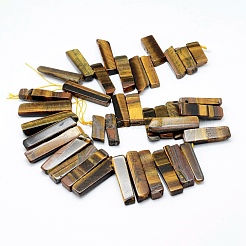 Natural Tiger Eye Beads Strands&nbsp;G-P064-05-C