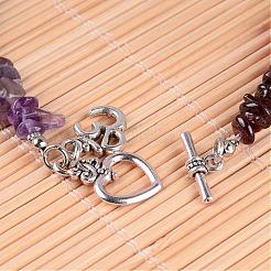 Gemstone Chip Beaded Anklets&nbsp;AJEW-AN00150
