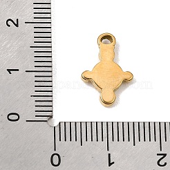 304 Stainless Steel Pendant Cabochons Settings&nbsp;SA-CBA0563-15G