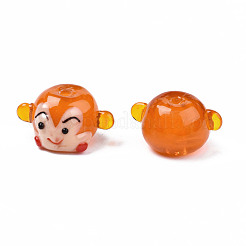 Handmade Bumpy Lampwork Beads Strands&nbsp;LAMP-N021-033