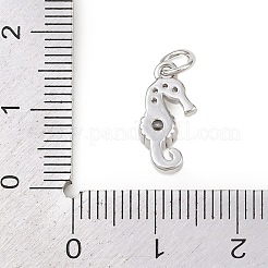 Brass Micro Pave Clear Cubic Zirconia Charms&nbsp;KK-G544-02P-01