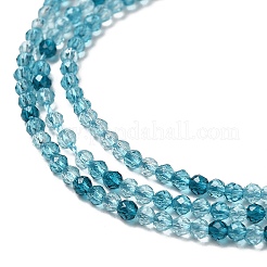 Transparent Glass Beads Strands&nbsp;GLAA-H027-01E