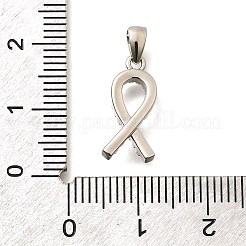 Brass Micro Pave Cubic Zirconia Pendants&nbsp;KK-S508-46P