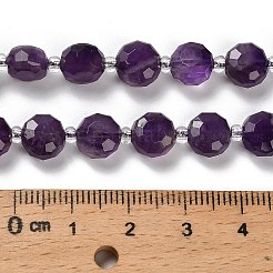 Natural Amethyst Beads Strands&nbsp;G-B153-A13
