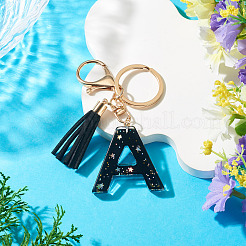 1Pc Resin Letter Keychains&nbsp;KEYC-TADJ0001-09A
