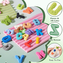 26pcs 26 Styles Plastic Cabochons&nbsp;FIND-TA0004-70