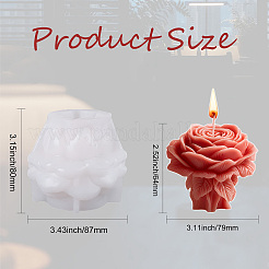 1Pc Rose Bouquet Valentine's Day Aromatherapy Candle Silicone Molds&nbsp;ST-CJ0043-034