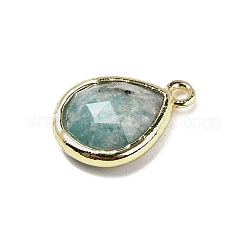 Natural Amazonite Faceted Pendants&nbsp;G-U019-05G-02