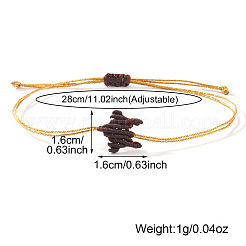 Braided Wax Cord Bracelets for Women&nbsp;ET6081-4