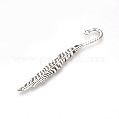 Tibetan Style Alloy Bookmark Findings&nbsp;TIBEP-Q075-08AS-LF