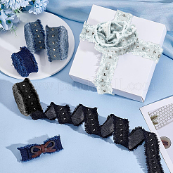 5Pcs 5 Colors Polyester Ribbon&nbsp;OCOR-PH0006-03B