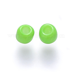 8/0 Baking Paint Glass Round Seed Beads&nbsp;SEED-C029-B-16