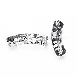 Transparent Spray Painted Acrylic Beads&nbsp;X-MACR-S372-002F-C10