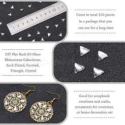 DIY Flat Back K9 Glass Rhinestone Cabochons&nbsp;RGLA-PH0002-12
