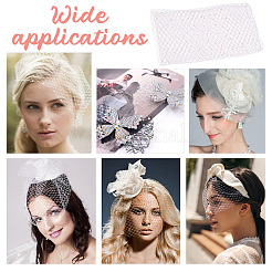 Gauze Bridal Veils&nbsp;AJEW-WH0314-489B