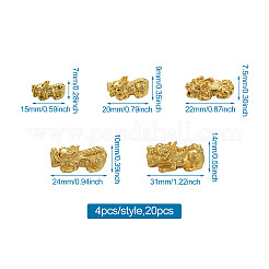 Alloy Beads&nbsp;PALLOY-TA0002-14G