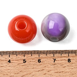 Two Tone Resin European Beads&nbsp;RE-CBA2450-05B