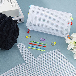 5 Bags DIY Plastic Knitting Crochet Bag Making Kits&nbsp;DIY-CP0012-62