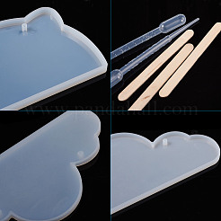 DIY Silicone Hangtag Molds Kits&nbsp;DIY-TA0008-41