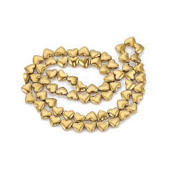 Electroplate Non-magnetic Synthetic Hematite Beads Strands&nbsp;G-T061-101F