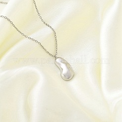 304 Stainless Steel Pendant Necklace&nbsp;LS-NJEW-K255-23P
