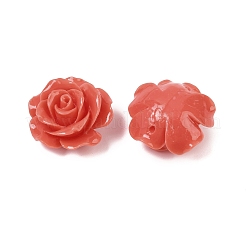 Dyed Synthetic Coral Carved Beads&nbsp;CORA-Z001-01A-02