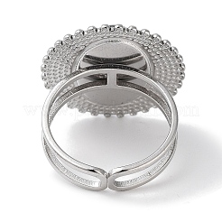Ion Plating(IP) 304 Stainless Steel Ring&nbsp;RJEW-B059-03P-02