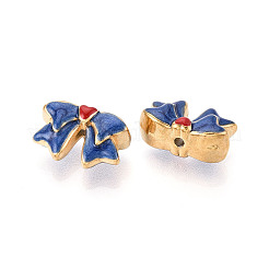 Ion Plating(IP) 304 Stainless Steel Enamel Beads&nbsp;STAS-N114-23D-G