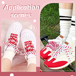 6 Pairs 3 Colors Polyester Shoelaces&nbsp;DIY-GA0008-77