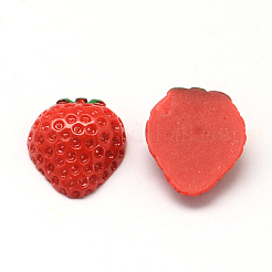 Strawberry Resin Decoden Cabochons&nbsp;CRES-R183-09