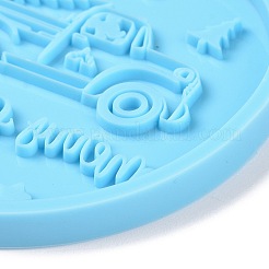 Christmas Ball with Truck Pendant Silicone Molds&nbsp;LS-DIY-K051-23