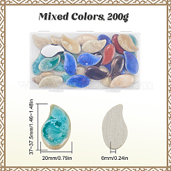 200G Handmade Porcelain Cabochons&nbsp;PORC-SP0001-03D