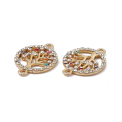 Colorful Evil Eye Alloy Enamel Connector Charms&nbsp;FIND-A024-26G