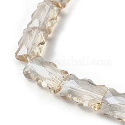Electroplate Glass Beads Strands&nbsp;EGLA-L045-F-PL01