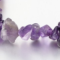 Chips and Round Chakra Natural Gemstone Beaded Stretch Bracelets&nbsp;BJEW-JB01990-03