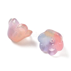 Transparent Glass Beads Caps&nbsp;X1-GLAA-B028-01B