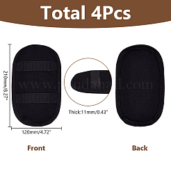 4Pcs Oxford Cloth Stilt Protection Knee Pads&nbsp;AJEW-AR0005-09