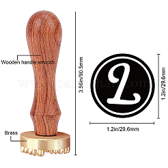 1Pc Golden Tone Brass Stamp Head&nbsp;DIY-CP0007-81L