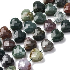 Natural Indian Agate Beads Strands&nbsp;G-P570-E13-01